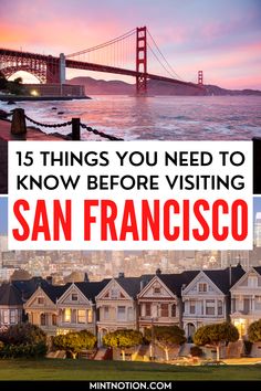 San Francisco travel tips: What to know before visiting for the first time Sam Fransisco, San Francisco Bucket List, San Francisco Attractions, San Francisco Itinerary, Las Vegas Travel Guide, Nashville Travel Guide, New Orleans Travel Guide, Chicago Travel Guide, San Francisco Travel Guide