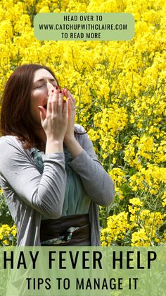 Summer comes with allergies for a lot of people and here are tips to help with your hay fever #hayfever #allergies #body #summerallergies #grassallergy #pollen #pollenallergy #hayfeversymptoms Summer Allergies, Grass Allergy, Hay Fever Symptoms, Sun Allergy, Immune Boosting Foods, Watery Eyes