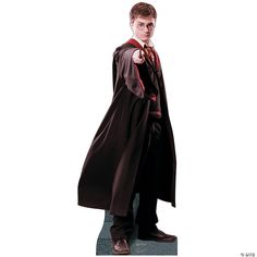 a statue of harry potter is shown in front of a white background