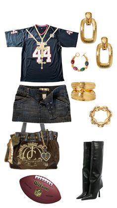 Football Jersey Outfit, Fashion Mistakes, Mode Inspo, 2000s Fashion