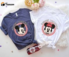 Vintage Disney Shirts: Retro Mickey Checkered & Minnie Mouse Tees for Disneyland & Disneyworld Mickey Mouse Shirt For Disney Fan Events In Summer, Disney Summer Shirt For Disney Trips, Graphic Print Shirt For Disney Trips In Summer, Vintage Disney Shirts, Disney Happy New Year, Retro Disney, Minnie Mouse Shirts, Adventures By Disney, Disney Tees