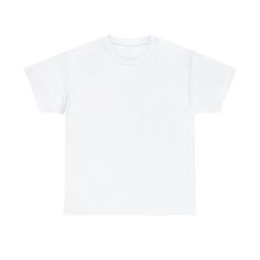 The unisex heavy cotton tee is the basic staple of any wardrobe. It is the foundation upon which casual fashion grows. All it needs is a personalized design to elevate things to profitability. The specially spun fibers provide a smooth surface for premium printing vividity and sharpness. No side seams mean there are no itchy interruptions under the arms. The shoulders have tape for improved durability. .: 100% cotton (fiber content may vary for different colors) .: Medium fabric (5.3 oz/yd² (180 Senior Shirts, Zip Hoodies, Sport T Shirt, Cotton Fiber, Crew Neckline, Heavy Cotton, Cotton Tee, Mockup, Kids Tshirts