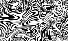 an abstract black and white background with wavy lines