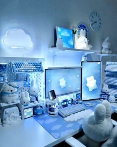 [PaidLink]    #Deskaccessories #Miffylover #Deskstyling #Cuteaesthetics #Cozygamingcommunity #Kawaiidesk #Pinterestaesthetics #Pinterestinspired #Softaesthetic #Blueaesthetics #Cozydesk #couplesgamingroomsetup