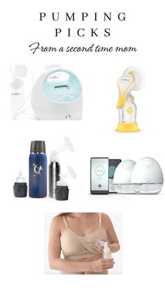 the contents of a woman's breasting products