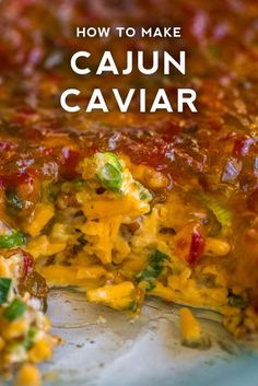 how to make cajun caviar is an easy and delicious side dish that's ready in under 30 minutes