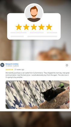 Another ⭐⭐⭐⭐⭐ review from a happy customer! 🥳 We're thrilled to see our hard work paying off. Thank you for trusting OJCommerce for your home needs! 💕 #CustomerLove #FiveStars #OJCommerce Cat Castle, Hard Work Pays Off, Home Needs, Athletic Gear, Happy Customer, Medical Supplies, Baby Gear, Cat Love