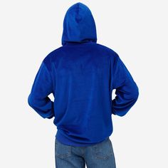 Need a fresh, sporty look for the next tailgate? Bundle up and step up your style game with this Buffalo Bills Velour Hooded Sweatshirt. Features All-over, team-colored design so you can rep the team in style Velour texture throughout exterior that makes for some soft style for dedicated fans Embroidered team logo display on chest, in case there were any doubts where your allegiances lie Team-colored piping accents on sleeves for a little added fan flair Team-colored hood so you can block the wi