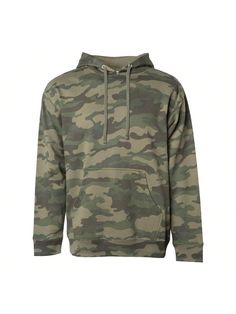 8.5 oz./yd (US) 14.1 oz./L yd (CA), 80/20 cotton/polyester blend fleece with 100% cotton face, 20 singles (Solid, Camo Colors & Gunmetal Heather)  . Heather colors, Safety Colors, Neon Pink are 55/45 cotton/polyester. Grey Heather is 75/25 cotton/polyester. Standard fit. Jersey lined hood. Split-stitched double-needle sewing on all seams. Twill neck tape. 1x1 ribbing at cuffs & waistband. Metal eyelets. Pouch pocket. Tear away label. Looking for a Black Hooded Sweatshirt?  "CLICK HERE to shop an Camouflage Cotton Sweatshirt With Drawstring Hood, Camouflage Fleece Hoodie Sweatshirt, Camouflage Cotton Hooded Sweatshirt, Camouflage Cotton Hoodie With Long Sleeves, Camouflage Long Sleeve Cotton Hoodie, Camouflage Cotton Hoodie For Fall, Casual Camouflage Cotton Hoodie, Camouflage Cotton Sweatshirt For Streetwear, Camouflage Cotton Crew Neck Sweatshirt