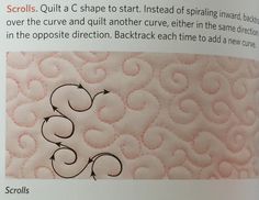 the back side of a book with instructions on how to sew and stitch it