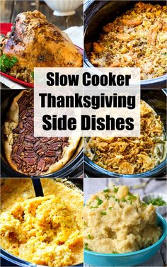 slow cooker thanksgiving side dishes