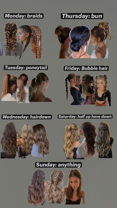 Cute Hairstyles For Medium Hair Brunette, Hair Ideas For High School, Pic Day Hairstyles, Hairstyles To Do For Your Birthday, Hairstyles For Six Flags, Cute Hairstyles For Really Long Hair, What Type Of Hair Do I Have, Hair Inspiration For School, Weekly Hairstyles For School