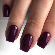 Ongles Gel Violet, Wine Nails, Gel Nail Art Designs, Subtle Nails, French Acrylic Nails, Nail Designs Glitter, Oval Nails, Hot Nails, Elegant Nails