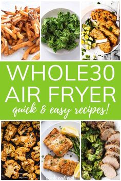 quick and easy whole 30 air fryer dinner recipes