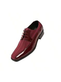 Emitting an air of elegance, sophistication, and exclusivity, these burgundy dress shoes blend a traditional formal shoe design with vibrant color options such as red, purple, gold, burgundy, navy blue, royal blue, and brown. Our refined patent leather derby shoes also offer a range of bright and neutral hues, so explore our Viotti collection to discover the perfect pair for you. Make a statement at special occasions, elevate your office attire, or coordinate with your suit.

Patent leather uppe Fitted Plain Toe Dress Shoes For Party, Fitted Plain Toe Loafers For Party, Classic Patent Leather Party Loafers, Classic Patent Leather Loafers For Party, Fitted Patent Leather Lace-up Shoes With Round Toe, Fitted Patent Leather Dress Shoes For Semi-formal Occasions, Classic Fitted Patent Leather Loafers, Formal Lace-up Dress Shoes With Red Sole, Fitted Patent Leather Loafers With Leather Sole