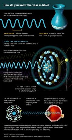 an info poster showing the different types of waves and their effects on it's surface