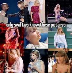 there are many pictures of taylor swift