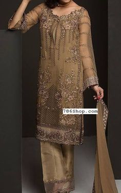 Pakistani Dresses Online Shopping, Pakistan Clothes, Chiffon Suit, Pakistani Clothes Online, Suit Pakistani, Pakistani Dresses Online, Lehenga Blouse Designs, Designer Kurti Patterns