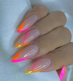 Sassy Nails, Neon Nails, Hot Nails, Fancy Nails, Dope Nails, Creative Nails, Best Acrylic Nails