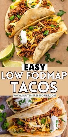 Low FODMAP tacos are a delicious way to enjoy all the flavors you love without the tummy troubles. Packed with tasty, gut-friendly ingredients, they're perfect for anyone looking to keep things easy on the digestive system while still indulging in a taco feast! Low Fod Map Dinner, Fodmap Tacos, Crohns Friendly Recipes, Easy Low Fodmap, Fodmap Lunch, Inflammation Diet Recipes, Fodmap Recipes Dinner, Low Fodmap Recipes Dinner, Fodmap Friendly Recipes