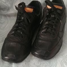 Men Louis Vuitton Black Leather Sneakers Us Sz 9.5 Used. Shoes Have Normal Wear And Tear With No Chips Or Detachments From The Sole. Please See All Photos For Condition As These Shoes Are Sold As Is. The Price Is Reflective Of Their Condition. From Smoke Free Home. You Will Receive Only What You See In The Photos. All Images Provided Are The Photos Of The Actual Item And It Is Part Of The Visual Description. Thank You. Men Louis Vuitton, Used Shoes, Black Leather Sneakers, Louis Vuitton Black, Louis Vuitton Shoes, Mens Shoes Sneakers, Leather Sneakers, Shoes Mens, Men's Shoes