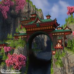 Japanese Minecraft Builds, Minecraft Japanese House, Minecraft Japanese, Japanese Village, Art Japan