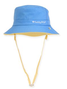 This delightful bucket hat made of polyester with adjustable chin cord strap is a uniquely playful and will help keep your kids safer from the suns harmful ultra violet rays. Features: Polyester Bucket Hat Reversible Chin Cord Strap Brim: Sm/Med - 1.5" | Med/Lg - 2" UPF 50+ Infant Boy, Kite Surfing, Surf Shop, Hat Making, Kids Safe, Upf 50, Ultra Violet, Bucket Hat