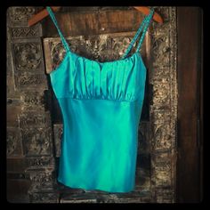 This Is A Hot Little Number! Color Is More Like The First Two Images, A True Turquoise. Spice It Up With Your Favorite Turquoise Jewelry! Spice It Up, Turquoise Jewelry, Spice Things Up, The First, Braids, Blue Color, California, Womens Tops, Turquoise