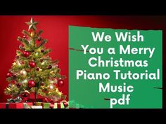 we wish you a merry christmas piano music playlist for kids and adults to learn