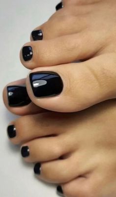 Toenail Polish Colors, Best Toe Nail Color, Summer Pedicure Colors, Black Toe Nails, Fall Toe Nails, Pedicure Colors, Gel Toe Nails, Acrylic Toes, Toe Nail Color