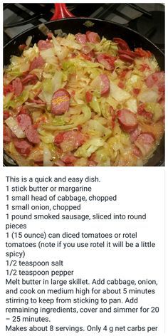 the recipe for this dish is shown in an email