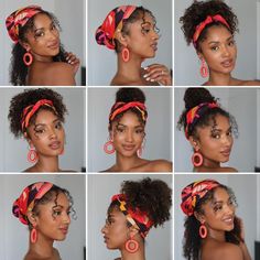 Fabulous Afro Hair Ideas for Every Occasion Beautiful Black Hair, Makeup Tip, Quick Natural Hair Styles, Hair Scarf Styles, Curly Hair Styles Easy, Hairdos For Curly Hair, Natural Curls Hairstyles