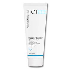 The Geek & Gorgeus Happier Barrier is the perfect way to care for your skin. It is a nourishing and hydrating  yet lightweight cream that spreads gorgeously over the skin for an instant dose of hydration and extra softness. Containing 7% Squalane to help lock in moisture all day without feeling heavy or greasy  this formula also includes a 3% skin-identical lipid mixture that works in synergy with 0.1% pure Ceramide 2 to protect the skin barrier and keep it healthy and happy. In addition  the cr Hydration Station, Cosmetic Dermatology, Lightweight Moisturizer, Pregnancy Safe Products, Essential Oil Fragrance, Skincare Ingredients, Gel Cream, Skin Concern, Macadamia