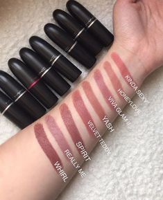 Mac Verve Lipstick, Popular Mac Lipsticks, Mac Lipstick Colors, Shades Of Nude, Maquillage On Fleek, Mac Lipsticks