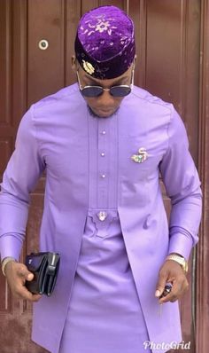 Suits 2 Pieces Set Men's Traditional Clothings - Etsy Sierra Leone Purple Senator Styles For Men, Senator Designs, Men Senator, Senator Styles, Wedding Suit Styles, Mens Wedding Suits