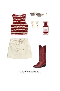 #footballgame #outfitinspo #womensfashion Tailgate Outfit, Going Out Outfits, Going Out, Outfit Inspo, Red