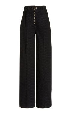 Luxury Pants, Jeans Outfit Women, Designer Denim, Printed Cotton Dress, Black Trousers, Denim Design, Ulla Johnson, Everyday Wardrobe, Moda Operandi