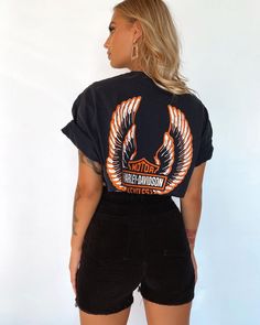 Harley Davidson Style Woman, Sturgis Rally Women Outfits, Biker Halloween Costume Women, Harley Davidson Outfits Woman, Biker Halloween Costume, Vintage Hd, Harley Davidson Clothing