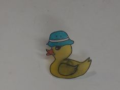 Duck with bucket hat enamel pin Robin Logo, Duck Pin, Duck Pins, Pin Logo, Nightwing, Hat Pins, Enamel Pin, Brooch Pin, Brooches