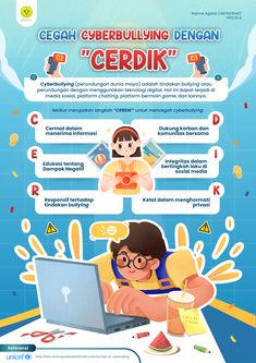 an advertisement for cerdk, the internet service that is being used to help children learn