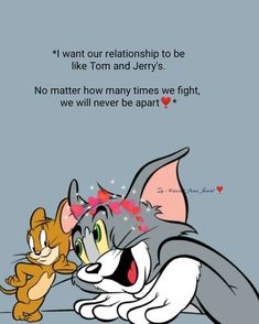 Love posts, romantic lines, love quotes, cute couples, cartoon,tom & jerry Brother And Best Friend Quotes, Tom & Jerry Friendship Quotes, Jerry Profile Pictures, Tom And Jerry Love Quotes, Tom And Jerry Couple Dp, Matching Profile Pictures Couple, Friend Quotes Funny, Matching Pfps For Best Friends