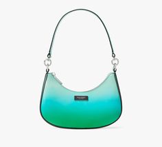 Taking inspiration from the '90s (when the original Sam bag debuted!) our Sam Icon crossbody is a sleek revamp of a perennial crowd favorite. Updated with convertible straps it's crafted in ombre Saffiano leather for a cool modern look. | Kate Spade Sam Icon Ombre Small Convertible Crossbody, Mint Liqueur Kate Spade Spring Evening Shoulder Bag, Kate Spade Evening Shoulder Bag For Spring, Festival Shop, Hot Bags, Summer Essentials, Liqueur, Convertible, Women's Accessories, Kate Spade