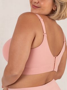 Buttery soft fabric for ultimate comfort. Modern foam cups for a perfect fit Wire-free: supportive as an underwire bra, without the wire. Adjustable straps with no-slip comfort Extra band coverage for a smooth shape and form Adjustable hook and eye, accommodating for breast changes. Convertible straps Plus Size Bras Full Figured Fit, Bra For Big Cup, Back Fat Bra, Plus Size Bras, Strapless Bandeau, Bandeau Bra, Foam Cups, Plus Size Bra, Shape And Form