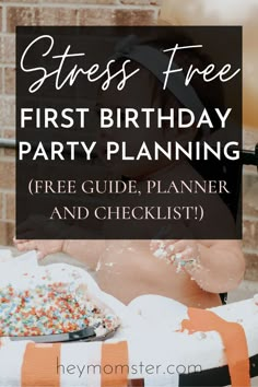 1st Birthday Party Schedule, First Birthday Itinerary, First Birthday Timeline, 1st Birthday Program Flow, First Birthday Venue Ideas, First Birthday Outside, Birthday Stations, Things To Do At 1st Birthday Party, First Birthday Party Checklist