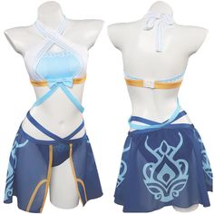 Genshin Impact Nilou Swimsuit Cosplay Costume Outfits Halloween Carniv Honkai Impact Body Pillow, Capheny Kimono, Genshin Impact Body Pillow, Genshin Impact Nilou, Swimsuit Cosplay, Oc Character, Halloween Carnival Party, Swim Pants, Anime Inspired Outfits