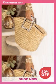 Casual Daily Patchwork Rhinestone Weave Bags Woven Bag, Online Bags, Wholesale Fashion, Casual Bags, Bag Tags, Buy Now, Bag Accessories, Weaving, Patchwork