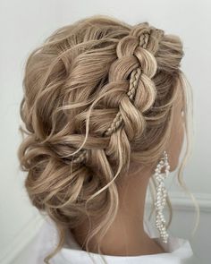 Easy Wedding Guest Hairstyles, Guest Hairstyles, Wedding Hair Up, Easy Wedding, Guest Hair, Hairstyles Hoco, Wedding Guest Hairstyles, Wedding Hair Inspiration, Braided Hairstyles Updo