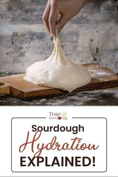 Sourdough Hydration, Best Sourdough Starter Recipe, Sourdough Tips, Dough Starter Recipe, Sourdough Starters, Make Sourdough Bread, Easy Sourdough Bread Recipe