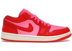 Buy and sell StockX Verified Jordan shoes on StockX including the Jordan 1 Low SE Pink Blast (Women's) and thousands of other sneakers with price data and release dates. Pink Red Outfit, Air Jordan 1 Low Pink, Jordan 1 Low Pink, Air Jordan 1 Low, Jordan 1 Low, Red Outfit, Air Jordan 1, Jordans Sneakers, Jordan Shoes