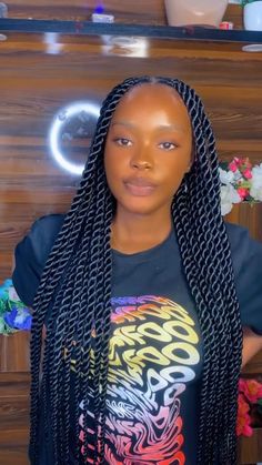 Big Twist Braids, Wool Hairstyles, Braids Quick, Twist Braids Hairstyles, Brazilian Wool Hairstyles, Brazilian Wool, Latest Braided Hairstyles, Short Hair Twist Styles